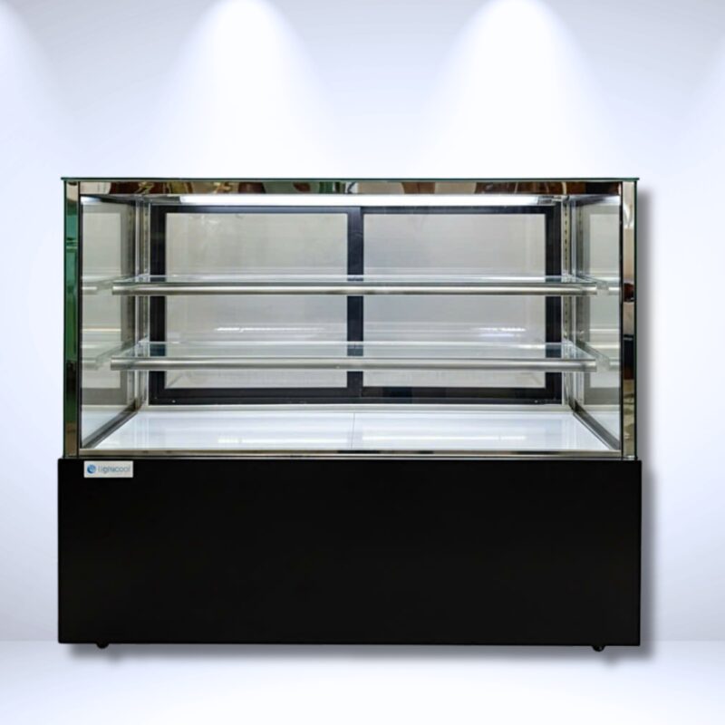 Tủ Bánh Kem Inox - 1M5 - DG 1500Z - Kính Vuông