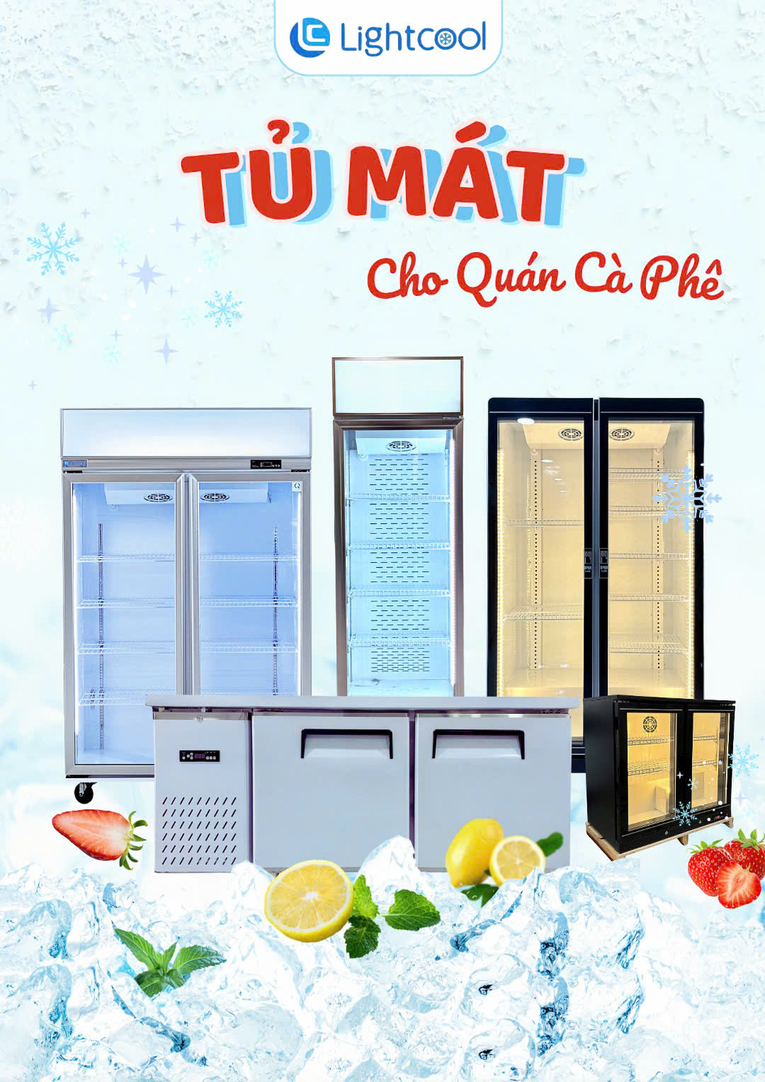 Tủ mát quán cf